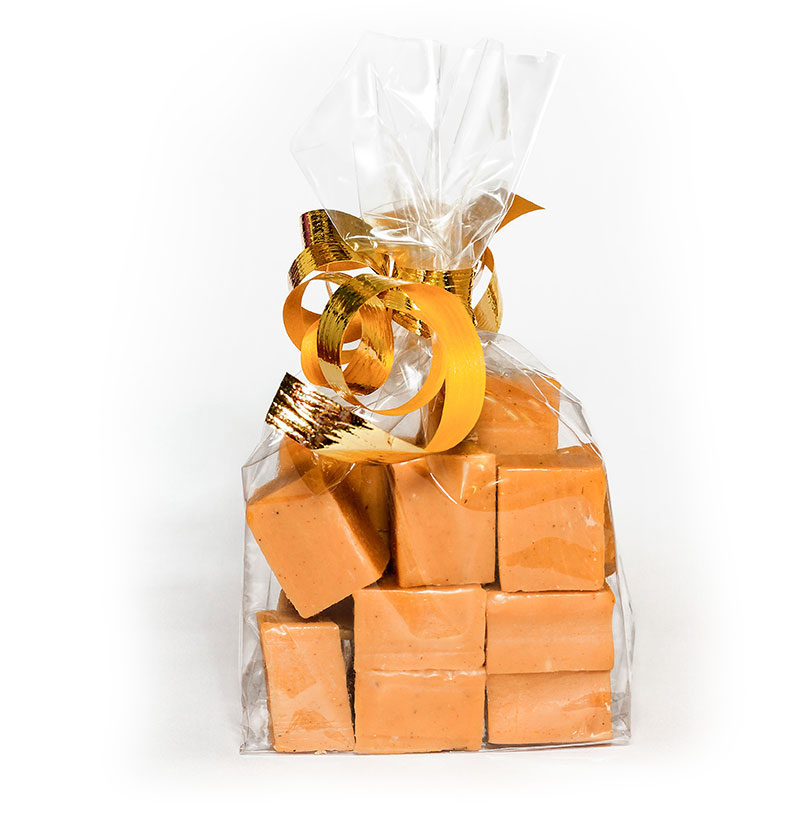 gottahavefudge-img08a Fudge in a gift cellophane bag